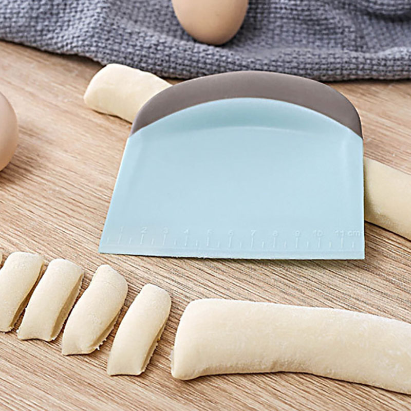 Bench Scraper Dough - Dough Scraper Bowl Scraper ขนมปังครีมเค้กเครื่องตัดพิซซ่า Bench
