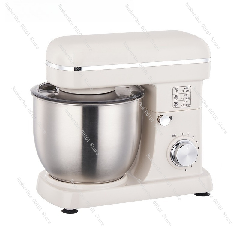Stand Mixer Bowl - เครื่องผสมอาหารแบบตั้งโต๊ะรุ่นใหม่ ปี 2026 พร้อมหัวนวดแป้ง 6 ระดับความเร็ว
