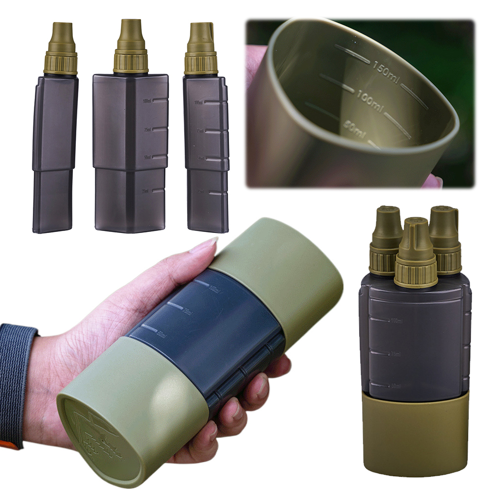 Kitchen Baking Kit - 3 In 1 Outdoor Camping เครื่องปรุงรสขวด