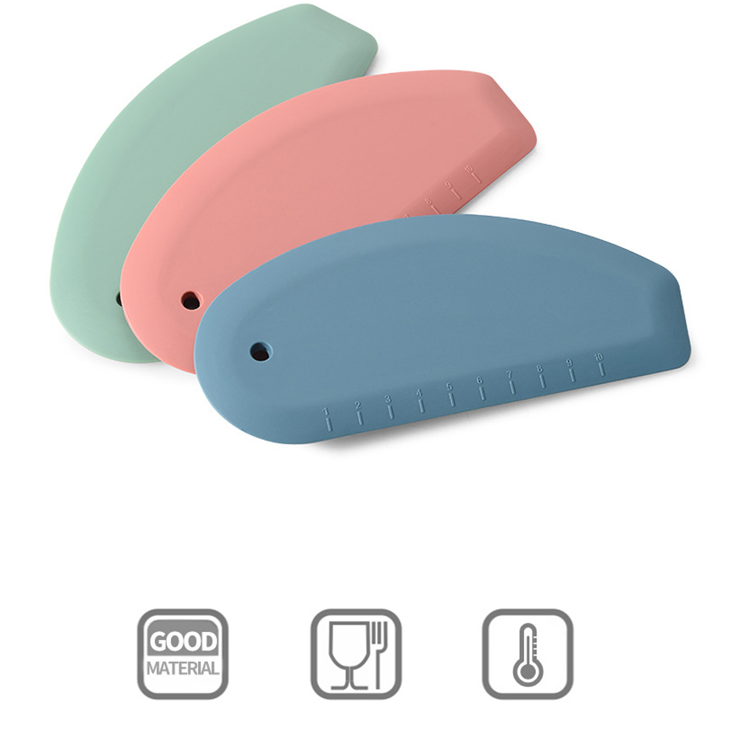 เครื่องขูดแป้ง เครื่องตัดแป้ง  - Bench Scraper Dough บทวิจารณ์และราคา