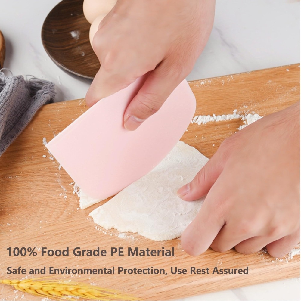 ที่ขูดแป้งและที่ขูดเค้กแบบยืดห - Bench Scraper Dough บทวิจารณ์และราคา