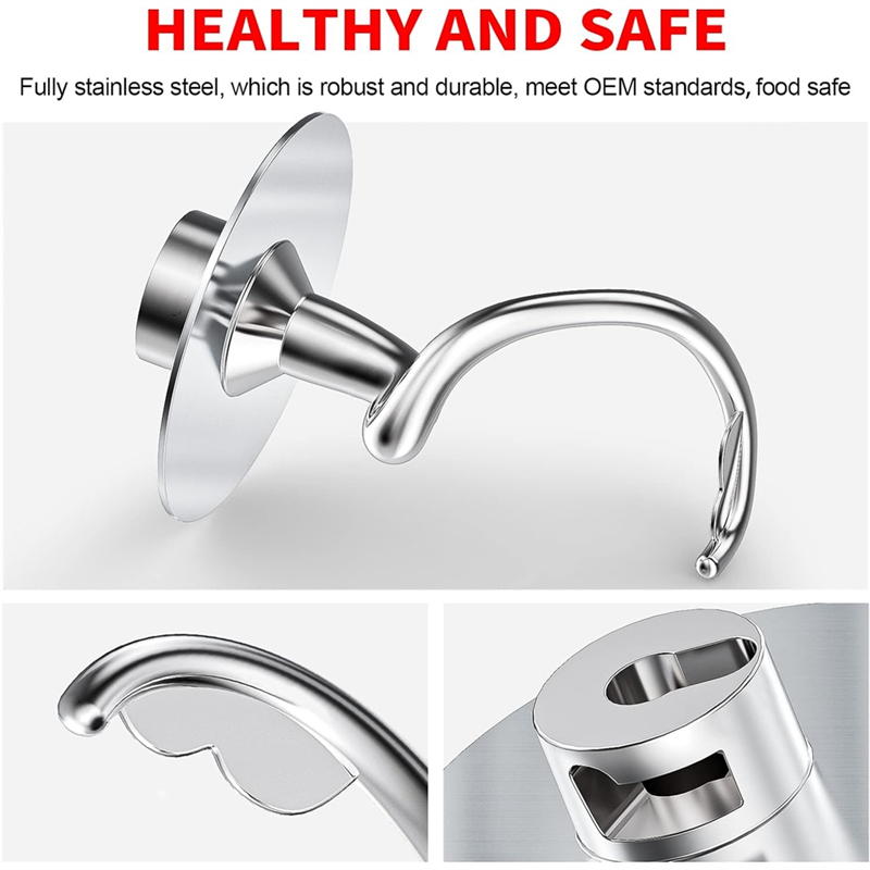ตะขอแป้งเกลียวสแตนเลสสําหรับ K - Stand Mixer Bowl บทวิจารณ์และราคา