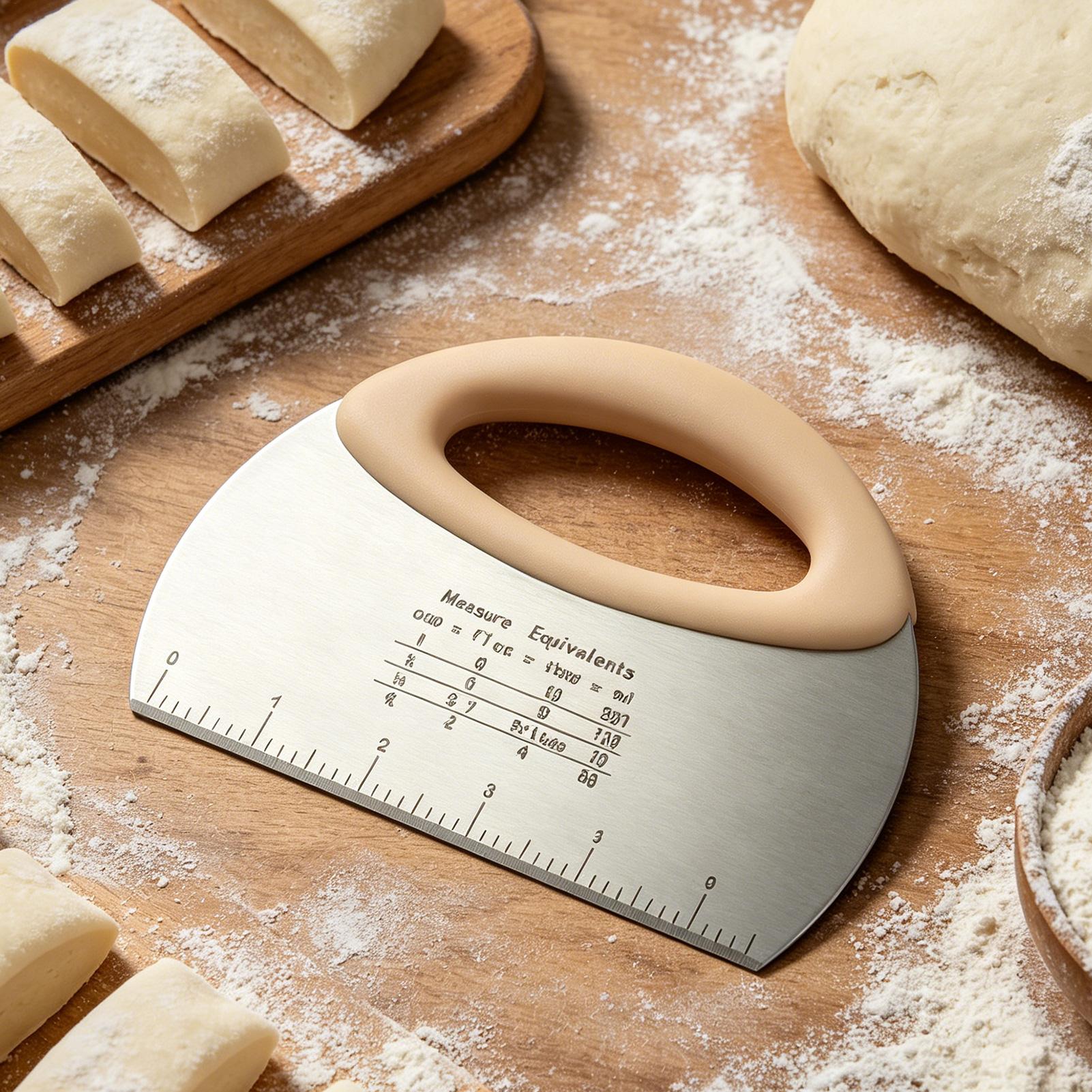 ที่ขูดแป้งในครัว สแตนเลส เครื่ - Bench Scraper Dough บทวิจารณ์และราคา