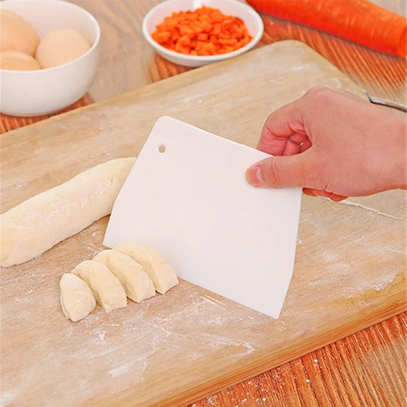 ที่ขูดแป้งพลาสติก 1 ชิ้น, ที่ข - Bench Scraper Dough บทวิจารณ์และราคา