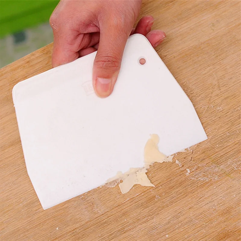 ที่ขูดแป้งพลาสติก 1 ชิ้น, ที่ข - Bench Scraper Dough บทวิจารณ์และราคา