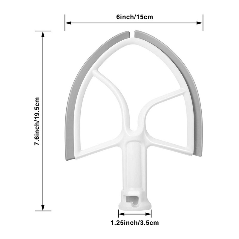 ใบพายผสมอาหารแบบ Flex Edge สำห - Stand Mixer Bowl บทวิจารณ์และราคา