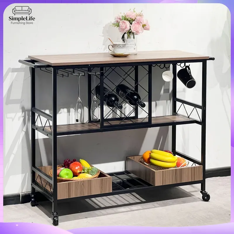 รถเข็นครัวอเนกประสงค์พร้อมชั้น - Kitchen Baking Trolley บทวิจารณ์และราคา