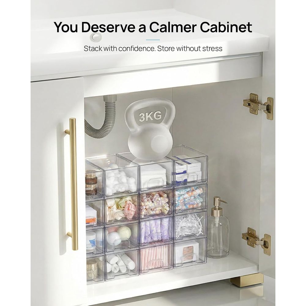 ลิ้นชักเก็บของแบบใสขนาดเล็กซ้อ - Kitchen Zo บทวิจารณ์และราคา