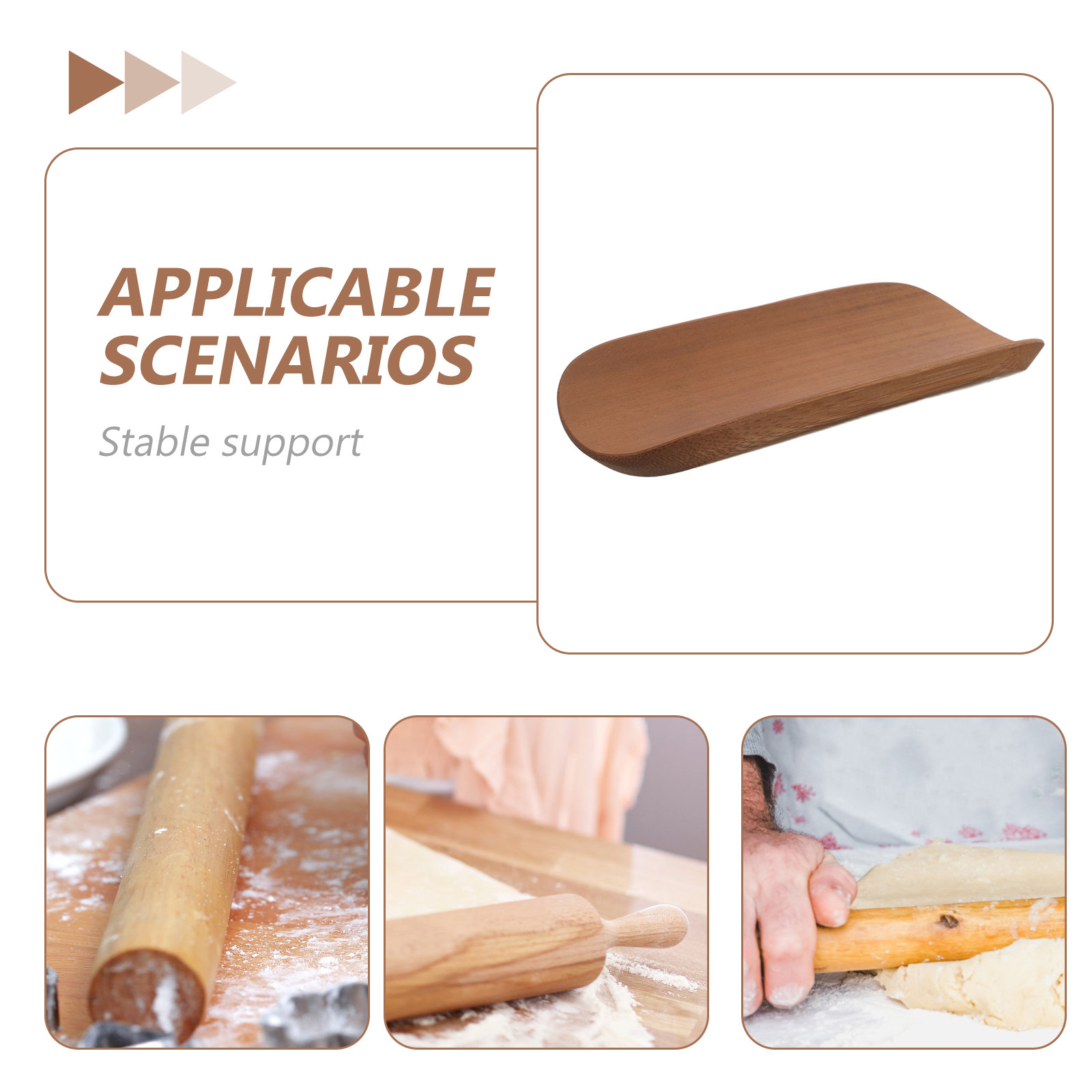 ชั้นวางไม้ไผ่สำหรับเก็บไม้รีดแ - Kitchen Baking Counter บทวิจารณ์และราคา