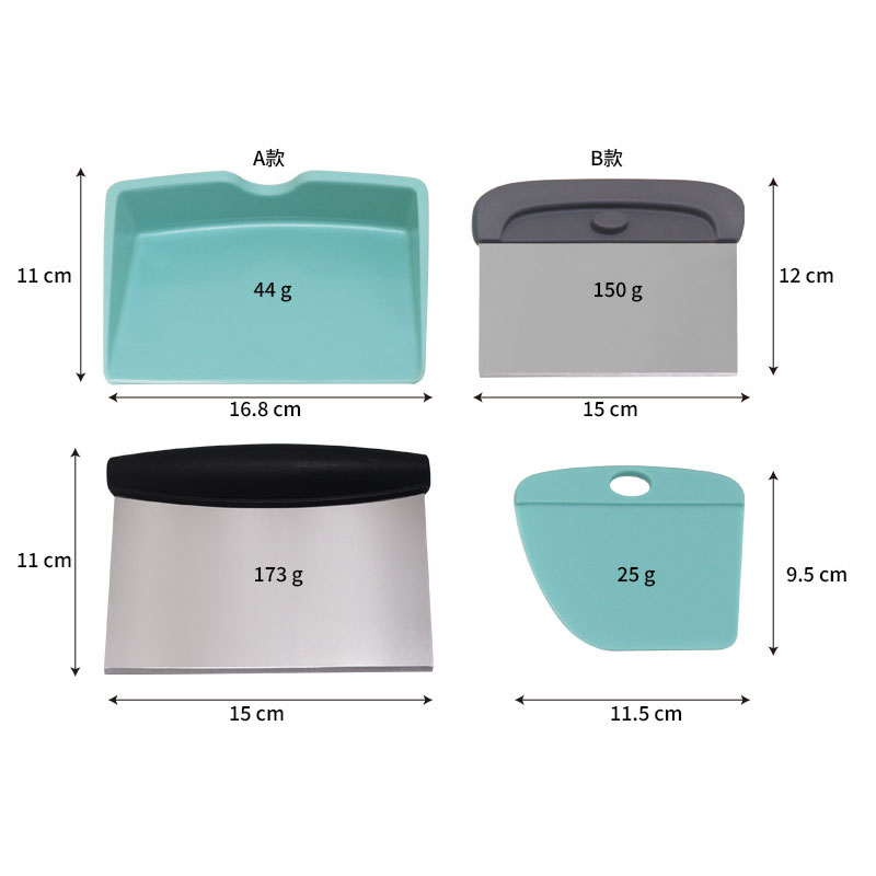 2 IN 1 Bench Scraperเครื่องตัด - Bench Scraper Dough บทวิจารณ์และราคา