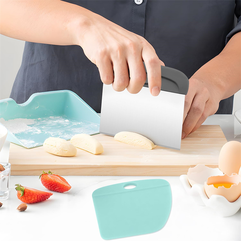 2 IN 1 Bench Scraperเครื่องตัด - Bench Scraper Dough บทวิจารณ์และราคา