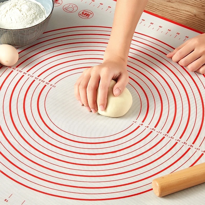 แผ่นรองทำขนมซิลิโคนกันลื่น ขนา - Kitchen Baking Counter บทวิจารณ์และราคา