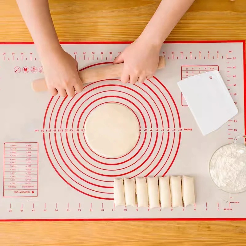 แผ่นรองทำขนมซิลิโคนกันลื่น ขนา - Kitchen Baking Counter บทวิจารณ์และราคา