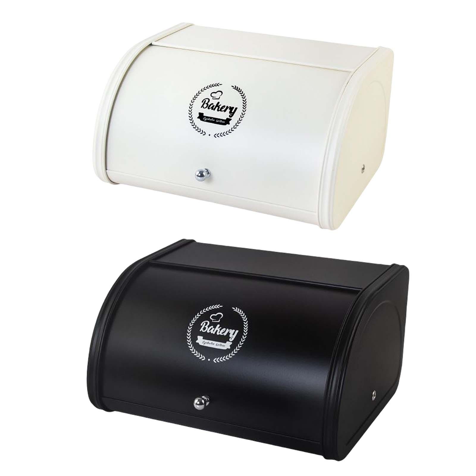 กล่องใส่ขนมปังโลหะสำหรับจัดระเ - Kitchen Baking Counter บทวิจารณ์และราคา