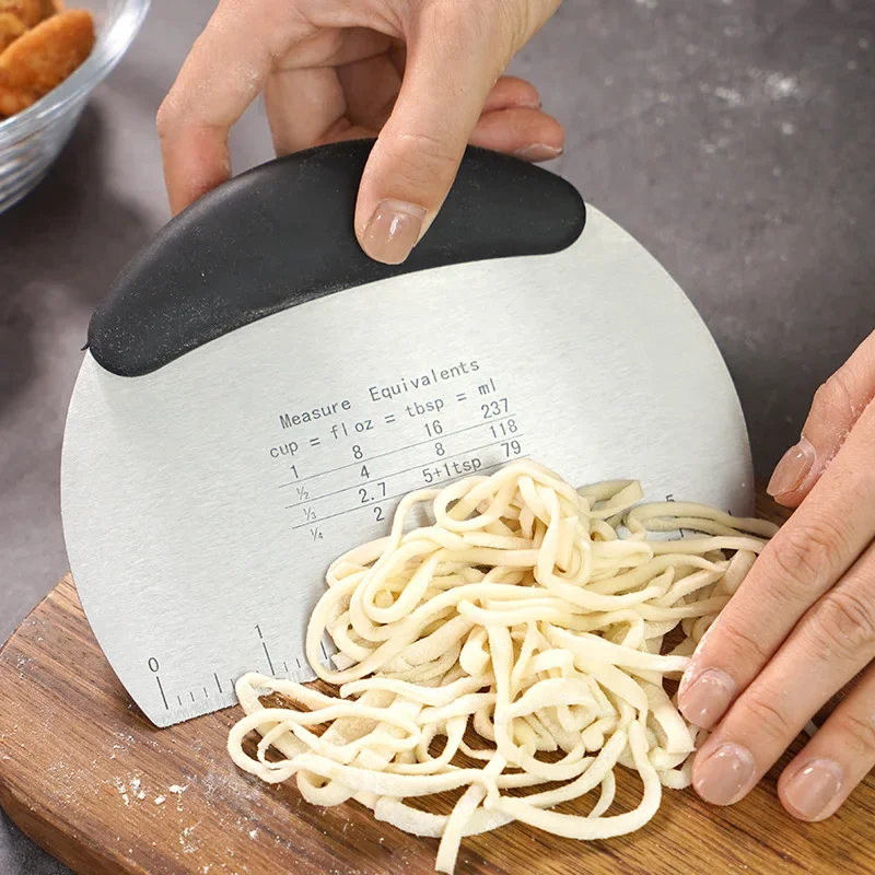 ที่ขูดแป้ง ที่ตัดแป้งขนมปัง พิ - Bench Scraper Dough บทวิจารณ์และราคา