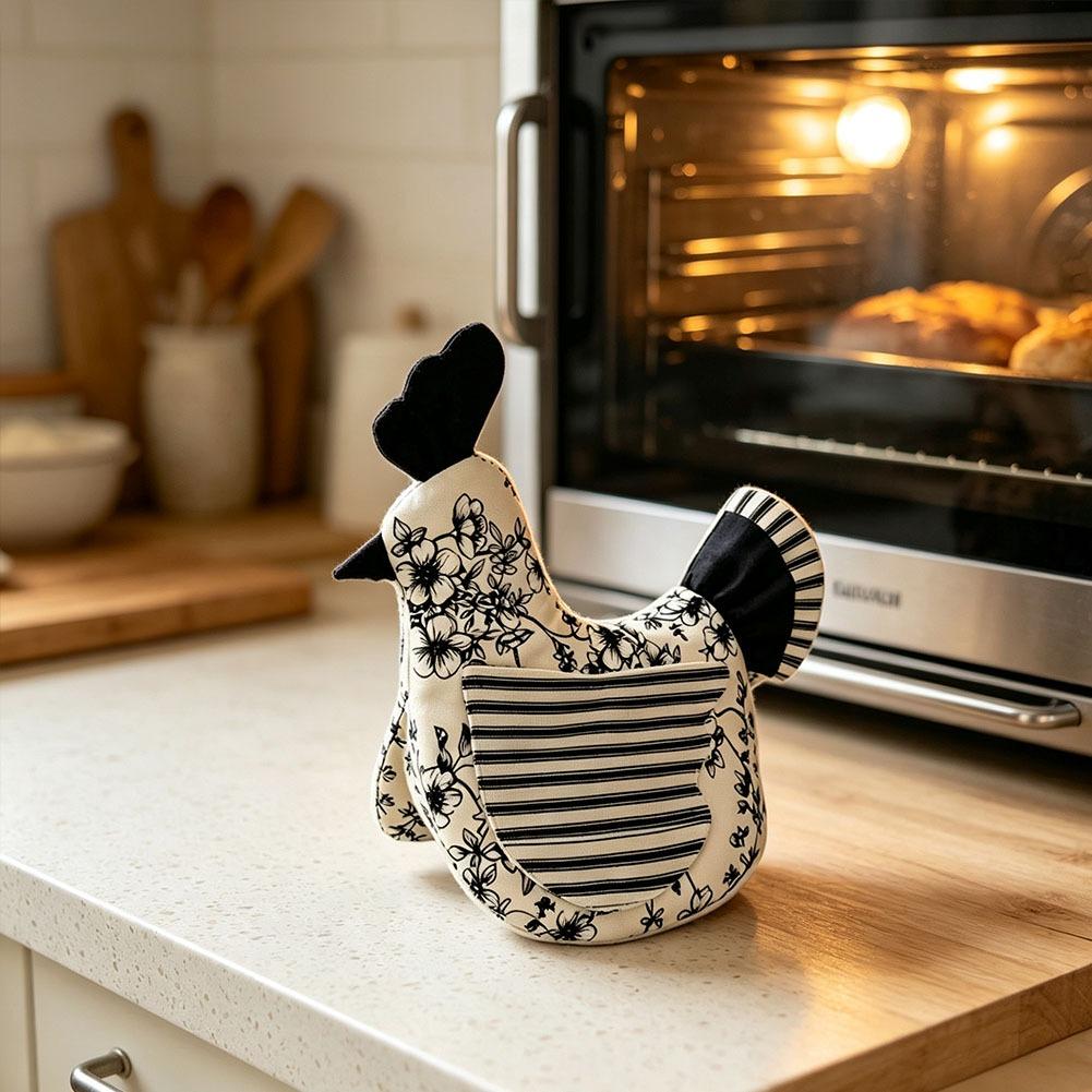 ชุดถุงมือกันความร้อนและแผ่นรอง - Kitchen Baking Gloves บทวิจารณ์และราคา