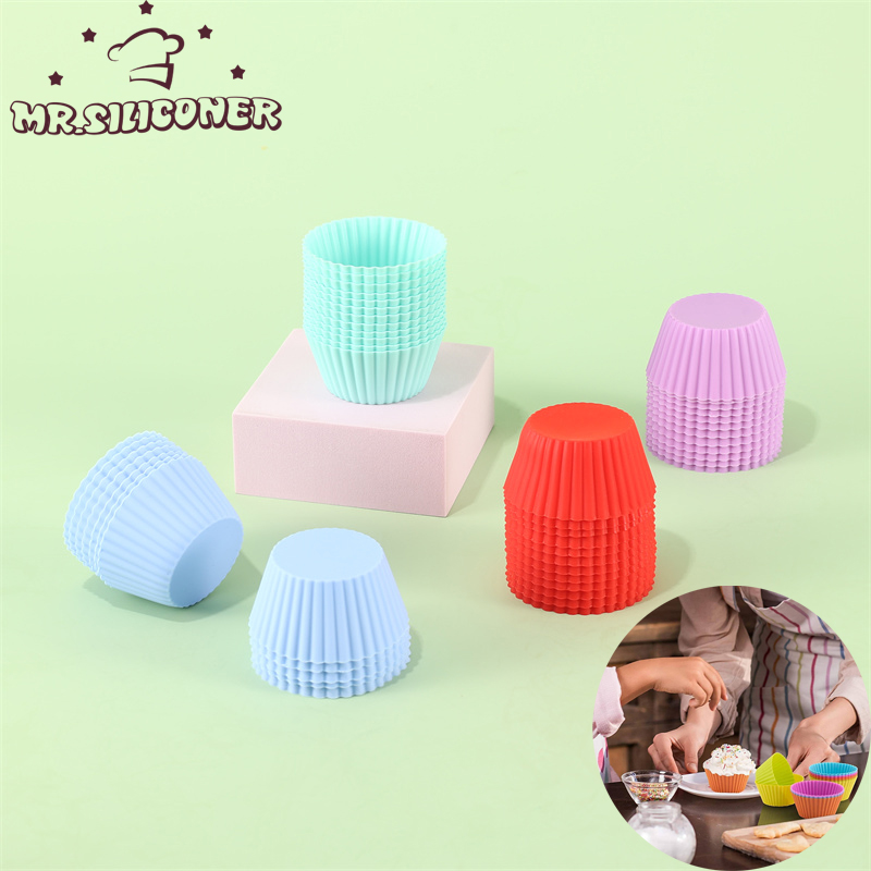 6ชิ้น/เซ็ตแม่พิมพ์เค้กซิลิโคนท - Kitchen Baking Kit บทวิจารณ์และราคา