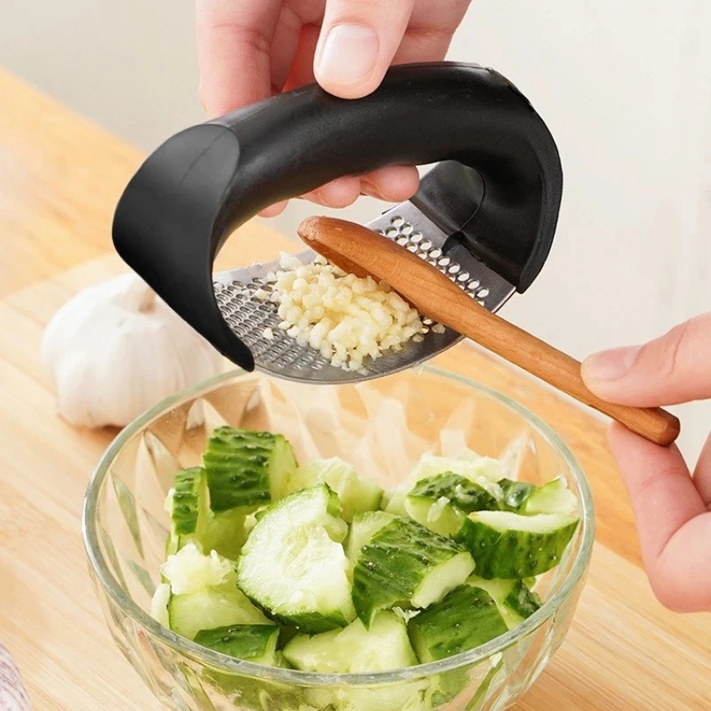 เครื่องบดกระเทียมสแตนเลสแบบมือ - Kitchen Job บทวิจารณ์และราคา