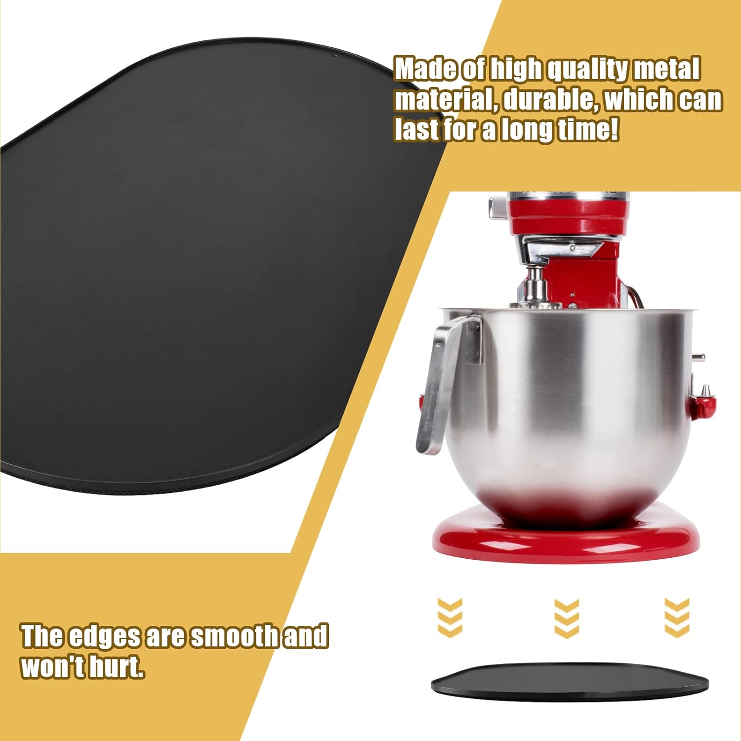 เสื่อเลื่อนสำหรับ KitchenAid M - Stand Mixer Bowl บทวิจารณ์และราคา