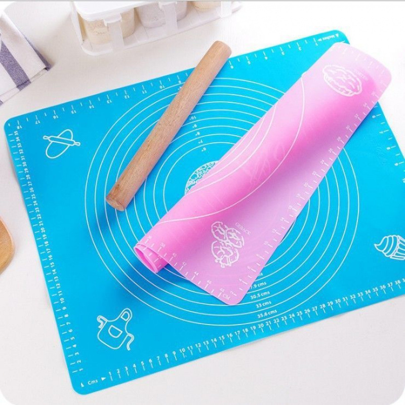 แผ่นซิลิโคนสำหรับรีดแป้ง เกรดอ - Kitchen Baking Counter บทวิจารณ์และราคา