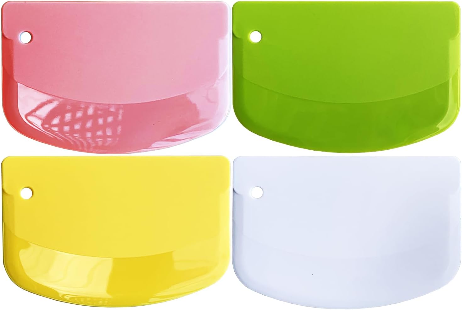 ที่ขูดแป้งพลาสติก ที่ตัดแป้ง ท - Bench Scraper Dough บทวิจารณ์และราคา