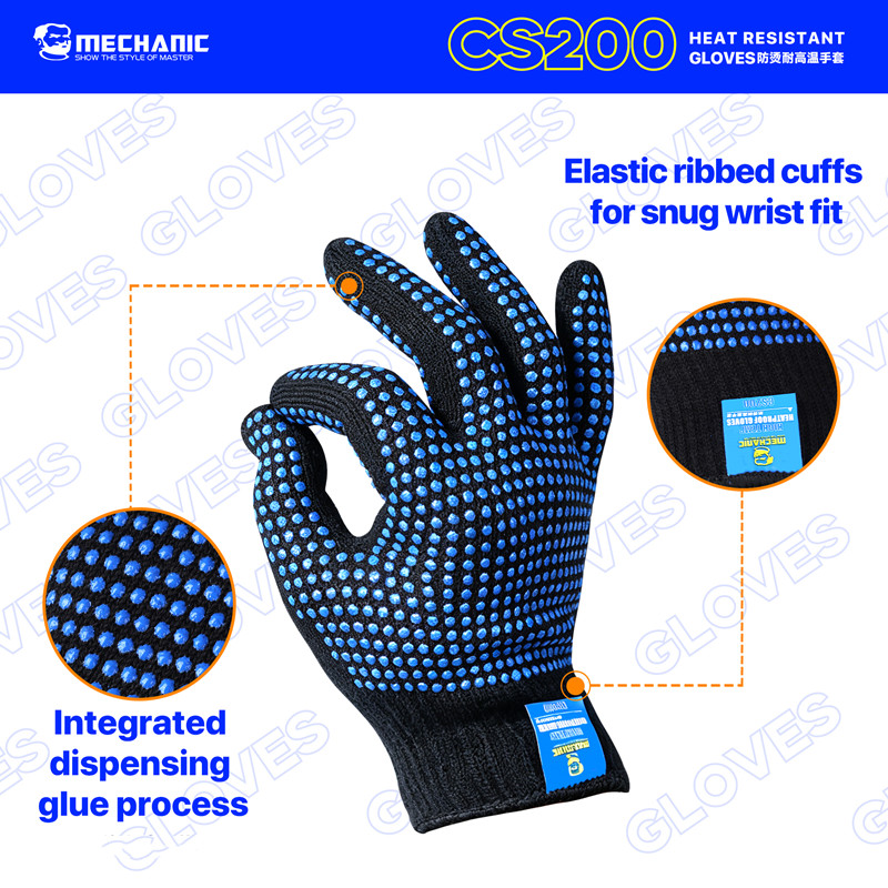 MECHANIC CS200 ถุงมือกันความร้ - Kitchen Baking Gloves บทวิจารณ์และราคา