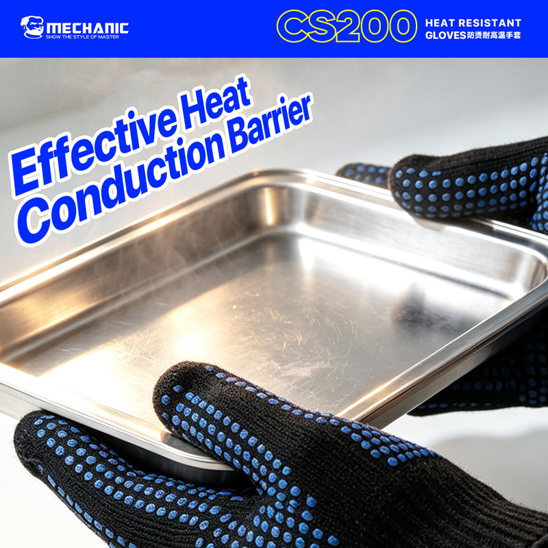 MECHANIC CS200 ถุงมือกันความร้ - Kitchen Baking Gloves บทวิจารณ์และราคา