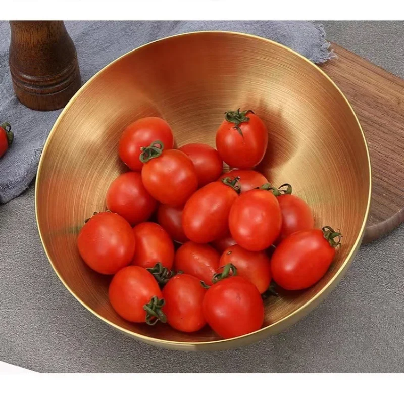 1PC ชามผสมสแตนเลสสําหรับสลัดซุ - Stand Mixer Bowl บทวิจารณ์และราคา