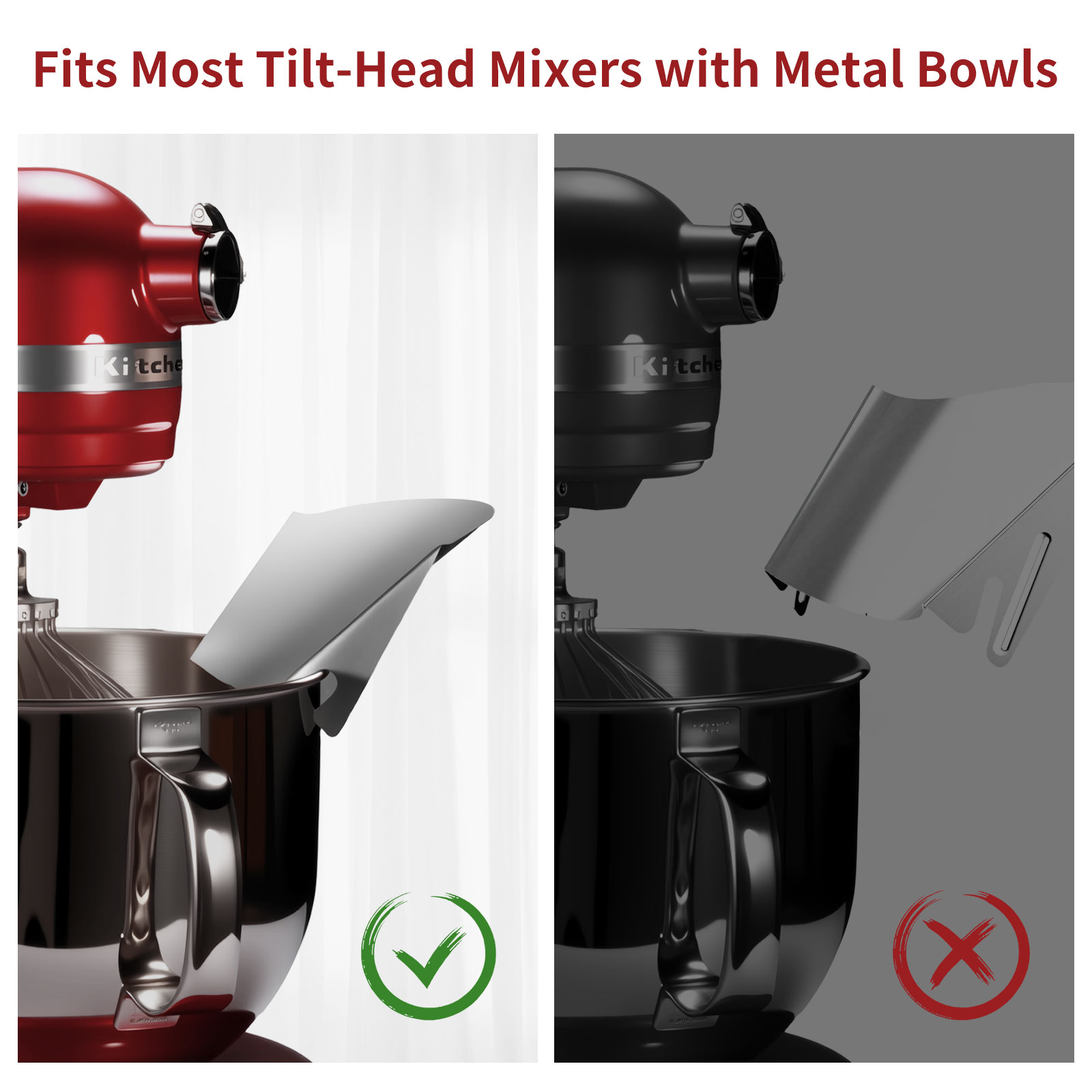 ที่กันหกของเหลวสแตนเลส 1 ชิ้น  - Stand Mixer Bowl บทวิจารณ์และราคา
