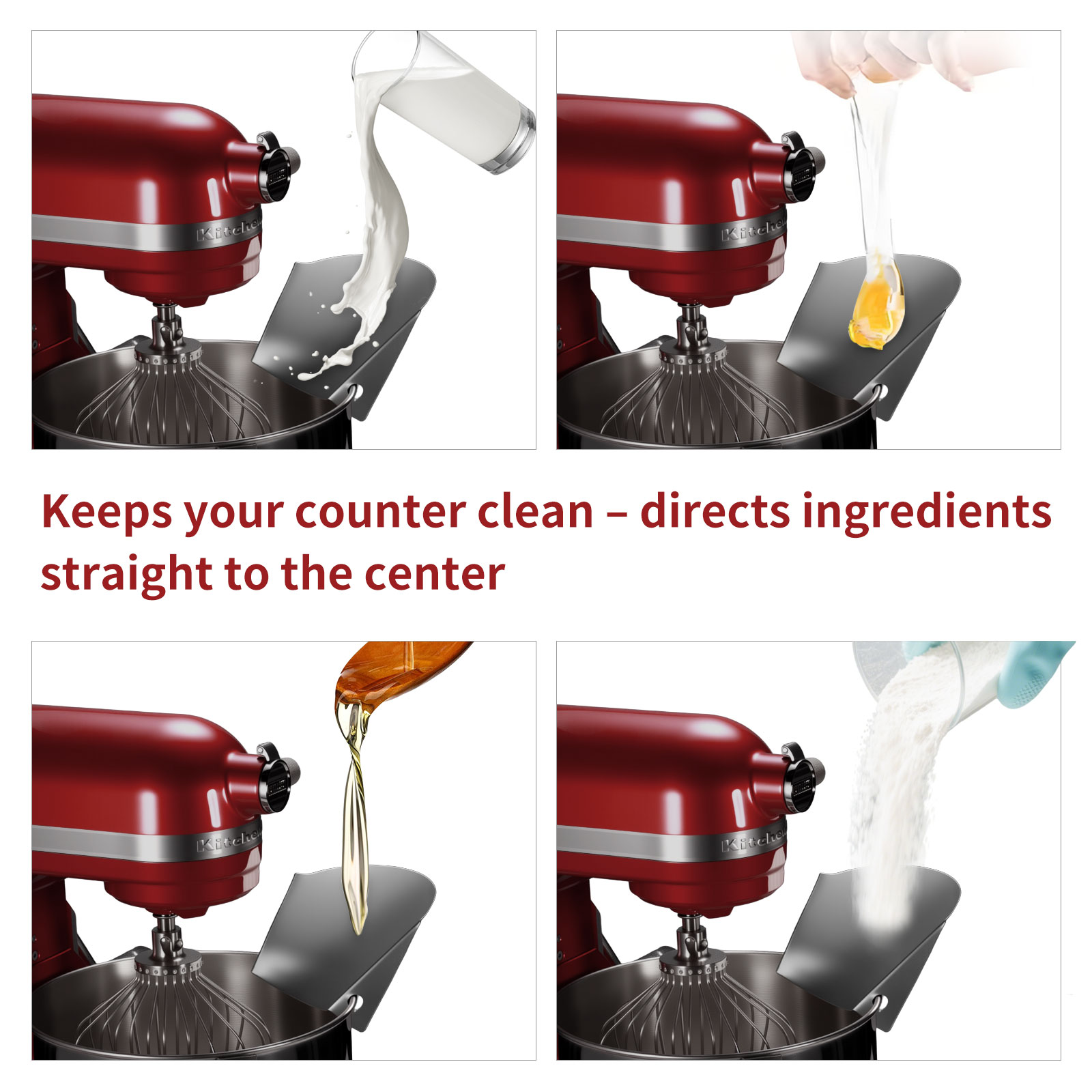 ที่กันหกของเหลวสแตนเลส 1 ชิ้น  - Stand Mixer Bowl บทวิจารณ์และราคา