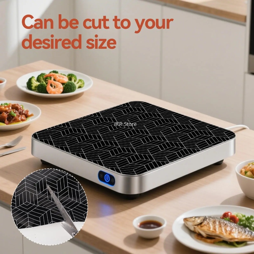 แผ่นรองเตาแม่เหล็กไฟฟ้าซิลิโคน - Kitchen Baking Counter บทวิจารณ์และราคา