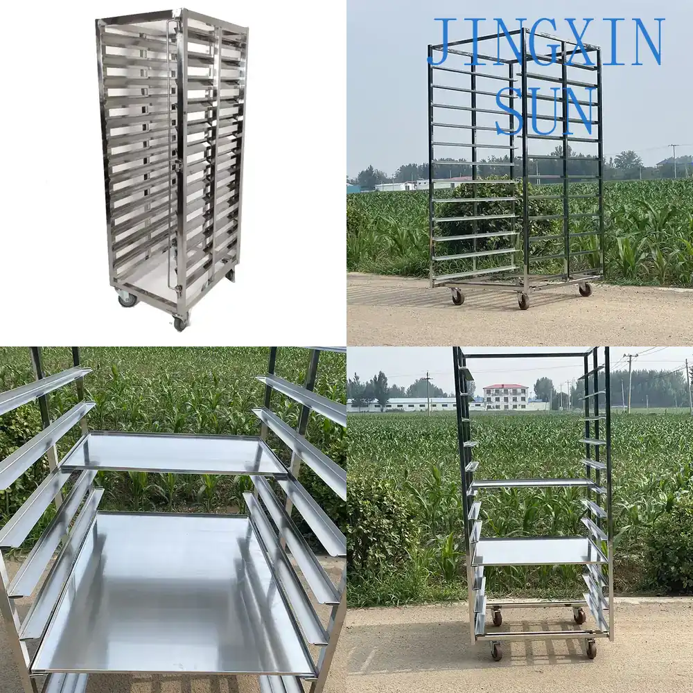 รถเข็นถาดอบขนมปังสแตนเลส 304 ส - Kitchen Baking Trolley บทวิจารณ์และราคา