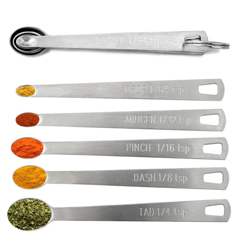 5ชิ้น/เซ็ต Mini ช้อนวัดเครื่อง - Kitchen Baking Kit บทวิจารณ์และราคา