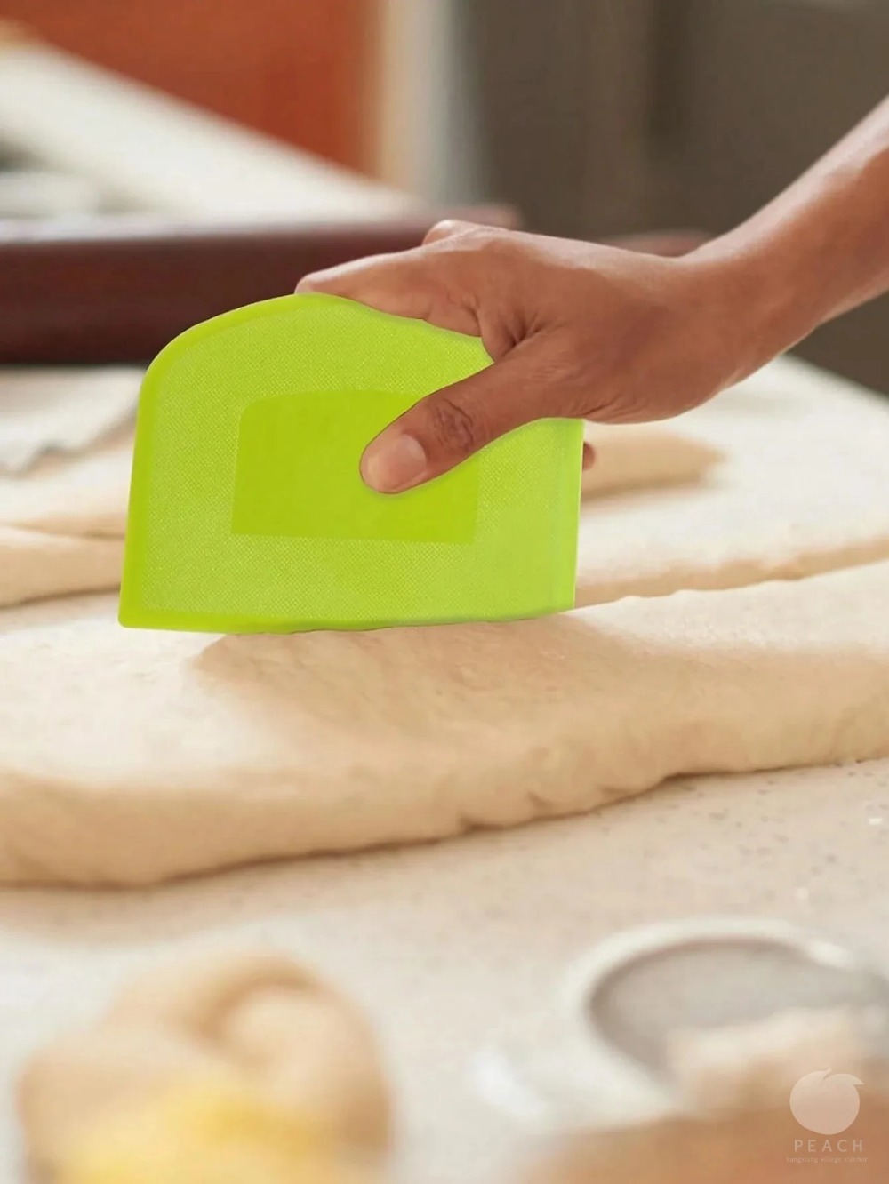 ที่ขูดแป้งแบบยืดหยุ่น 2 ชิ้น,  - Bench Scraper Dough บทวิจารณ์และราคา