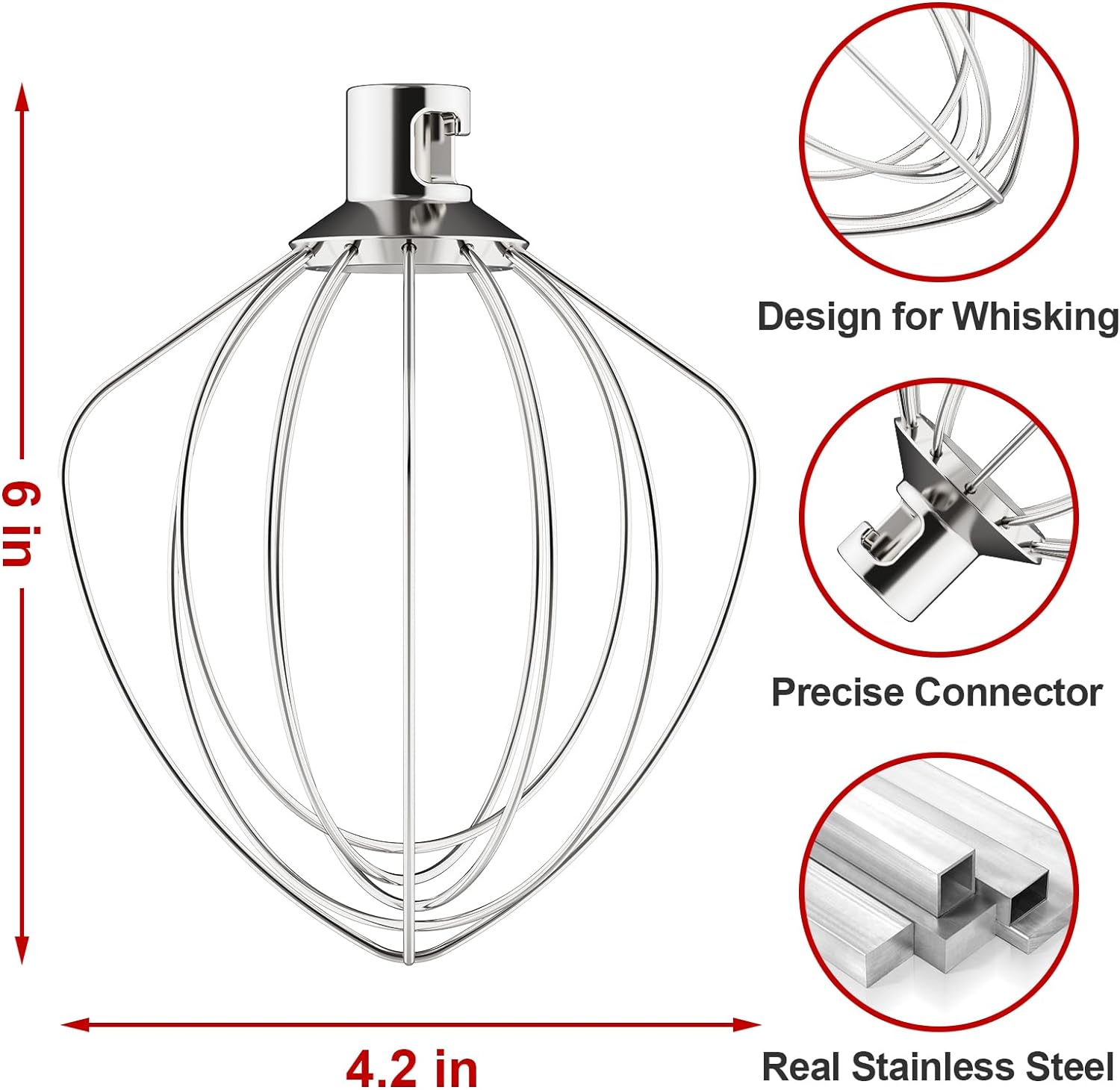 เปลี่ยน K45WW สแตนเลส 6-Wire W - Stand Mixer Bowl บทวิจารณ์และราคา